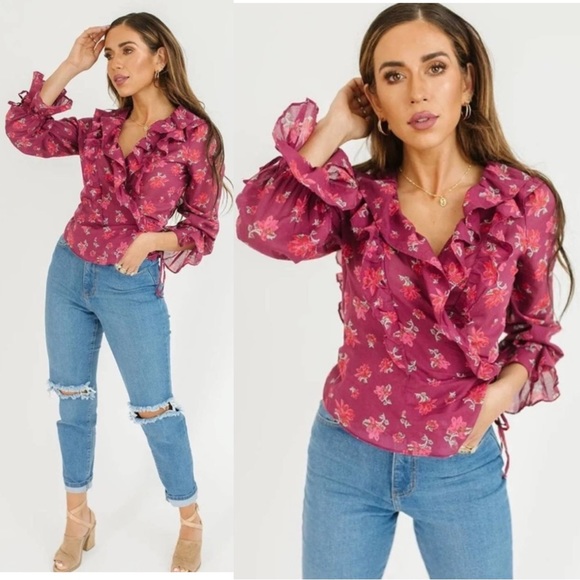 FINAL PRICE Free People Amanda Ruffle Top - Picture 2 of 12